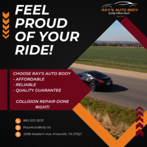 Ray's Auto Body "Feel Proud of Your Ride" Ad